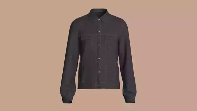Denim Jacket 3D model