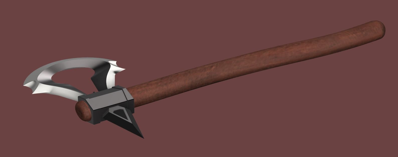 Assassins Creed III - Connor Kenway tomahawk 3D print model_2