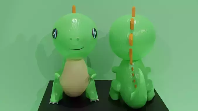 BABY DINOSAUR - DINOSAURIO BEBE CHIBI
