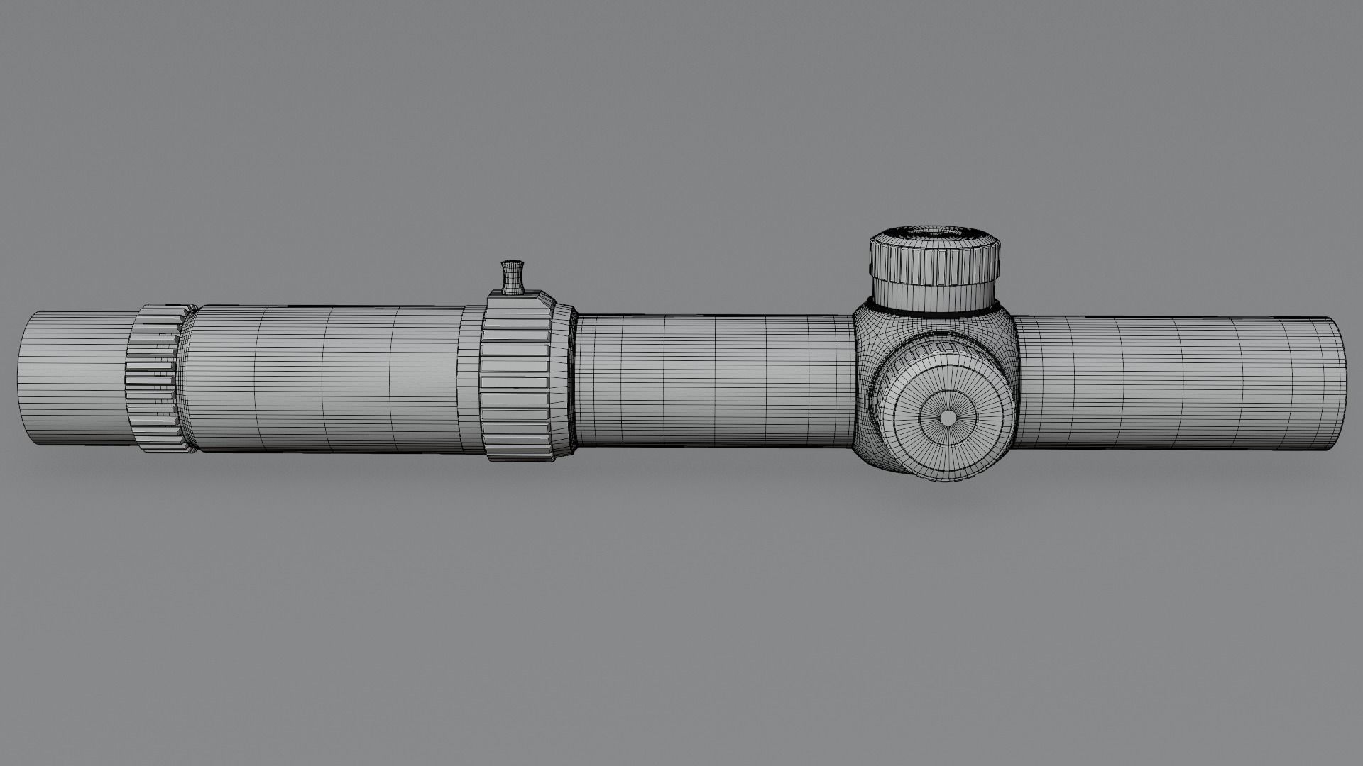 Sniper glass 3D model 3D model_8