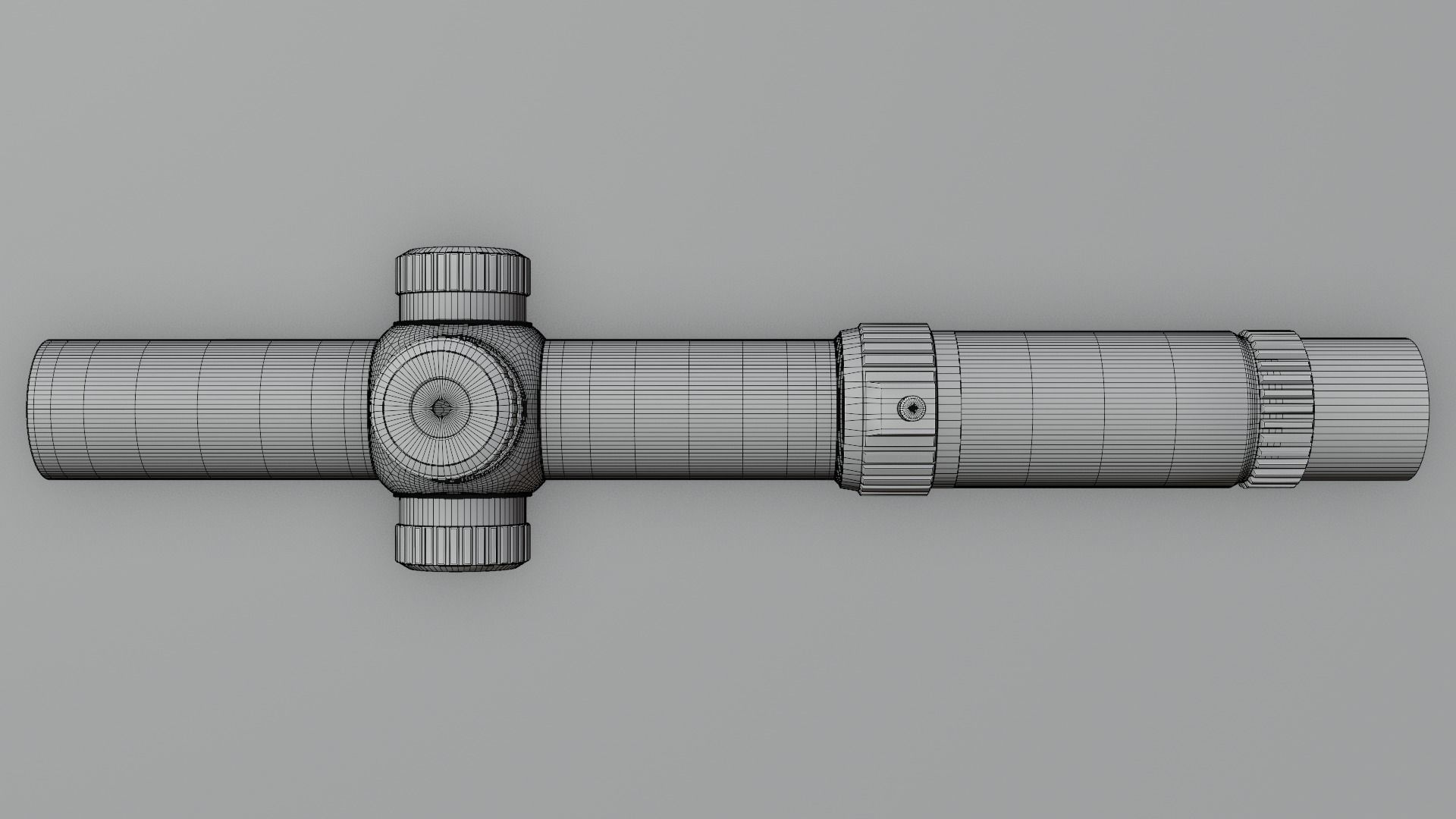 Sniper glass 3D model 3D model_10