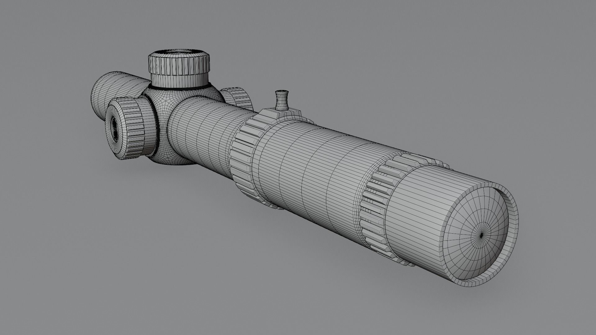 Sniper glass 3D model 3D model_6