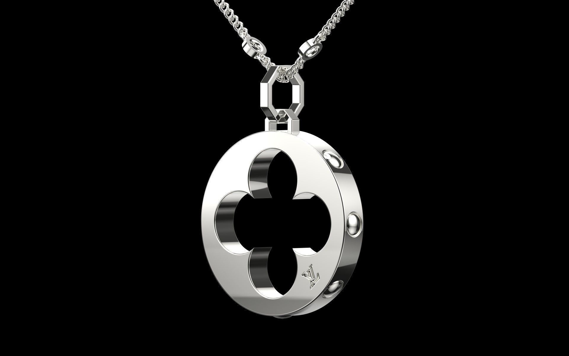 Louis Vuitton Pendant 3D print model_1
