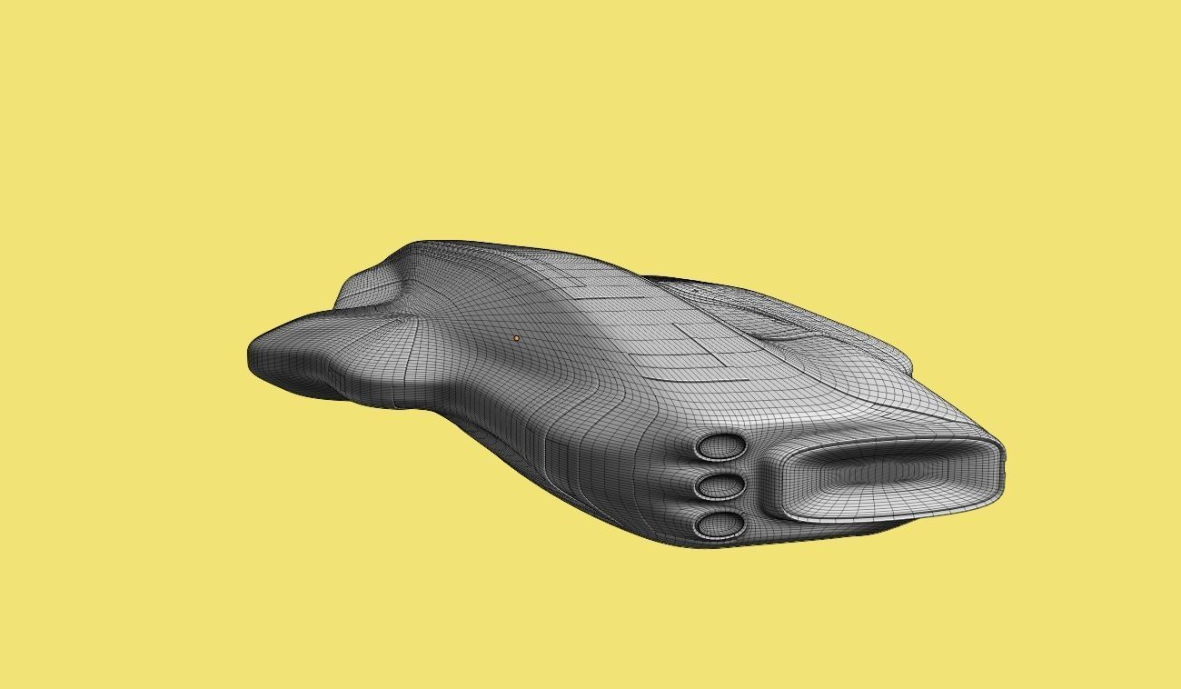 Carrier Spaceship 3D model_30