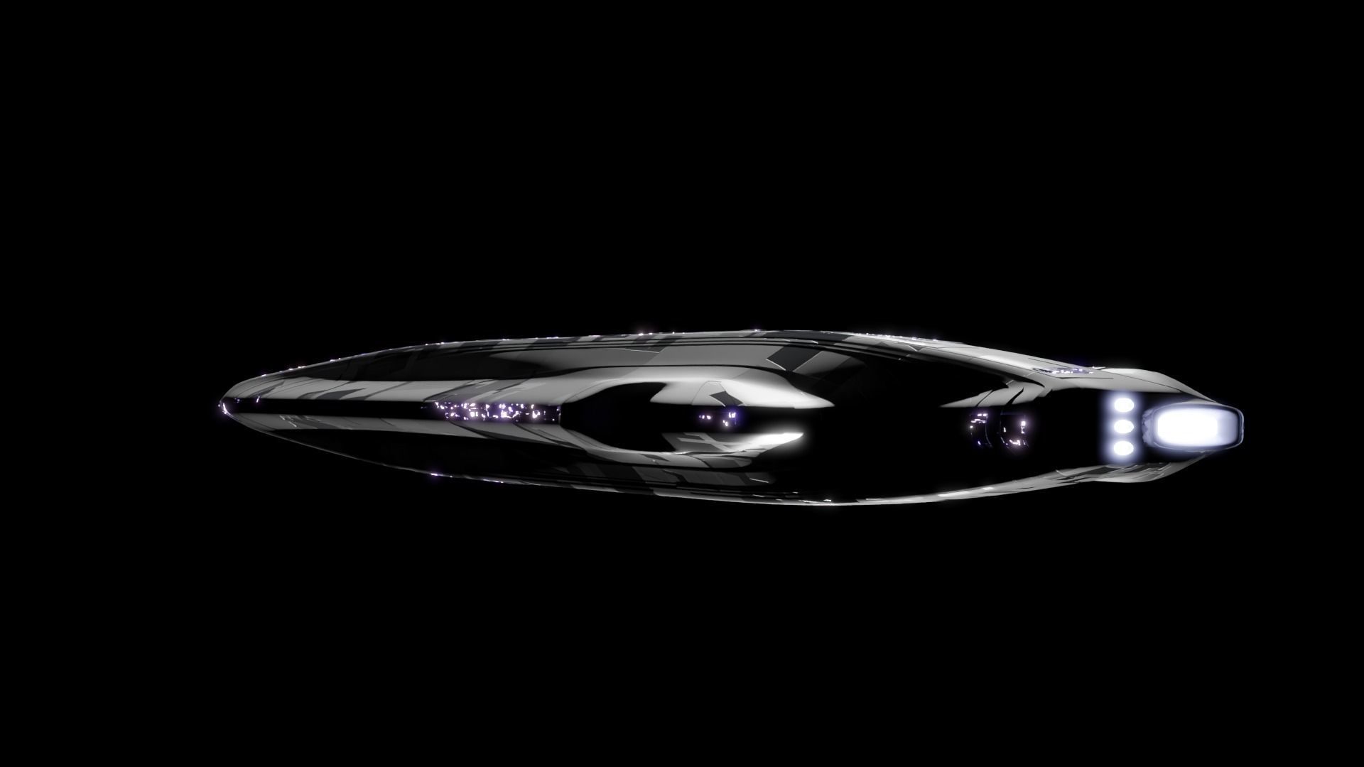 Carrier Spaceship 3D model_10