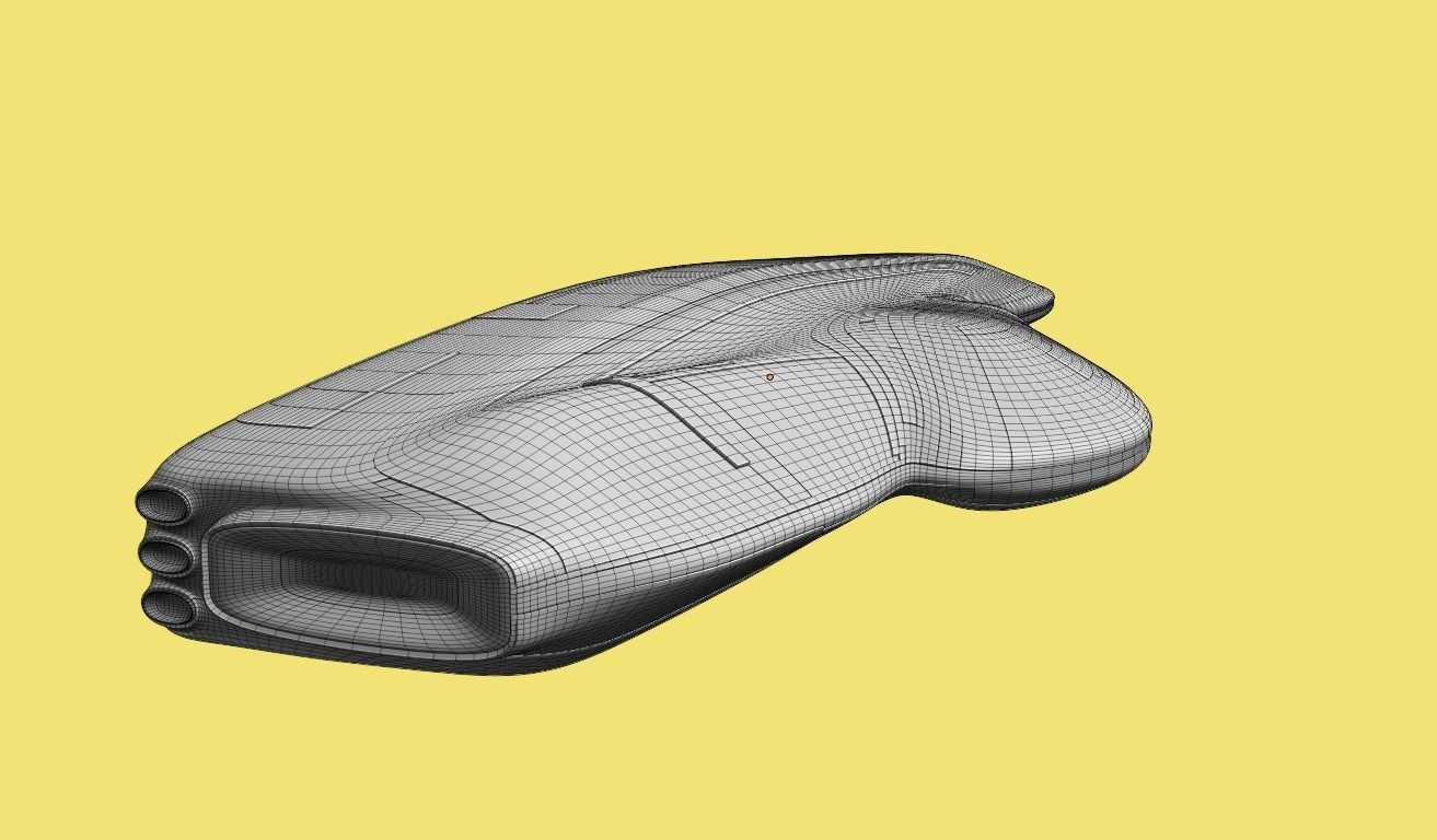 Carrier Spaceship 3D model_19