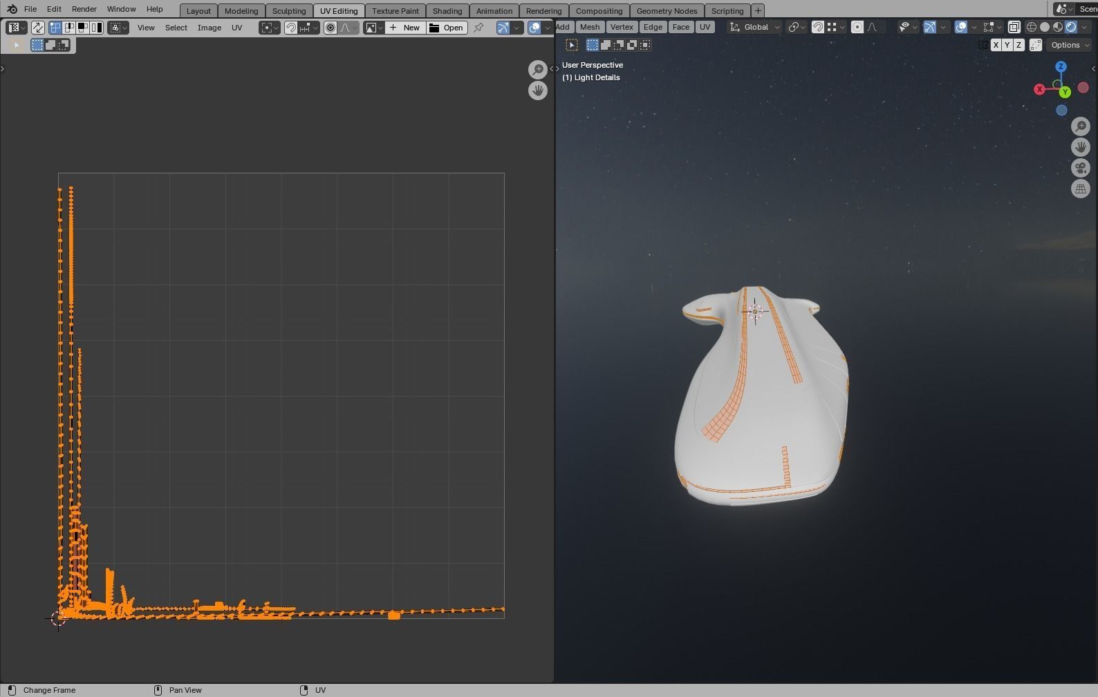 Carrier Spaceship 3D model_38
