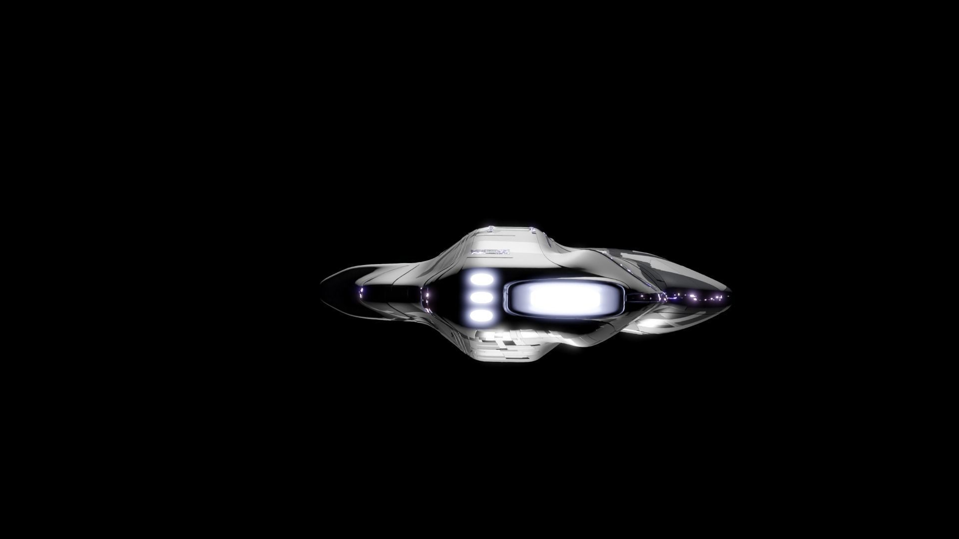 Carrier Spaceship 3D model_11