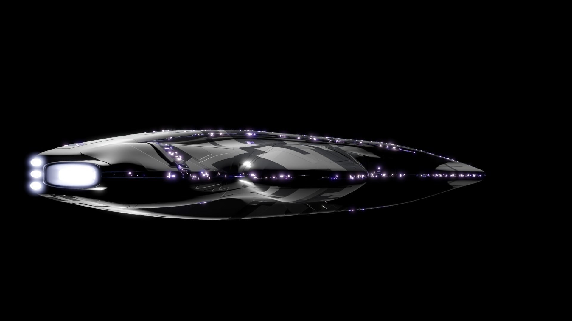 Carrier Spaceship 3D model_12