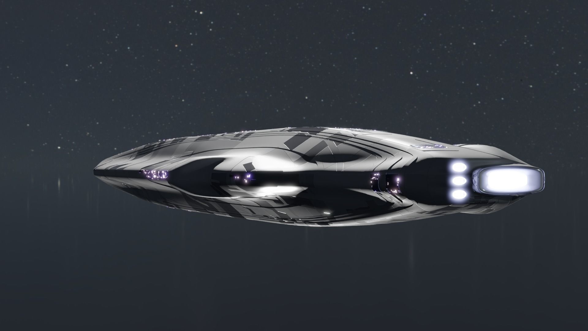 Carrier Spaceship 3D model_17