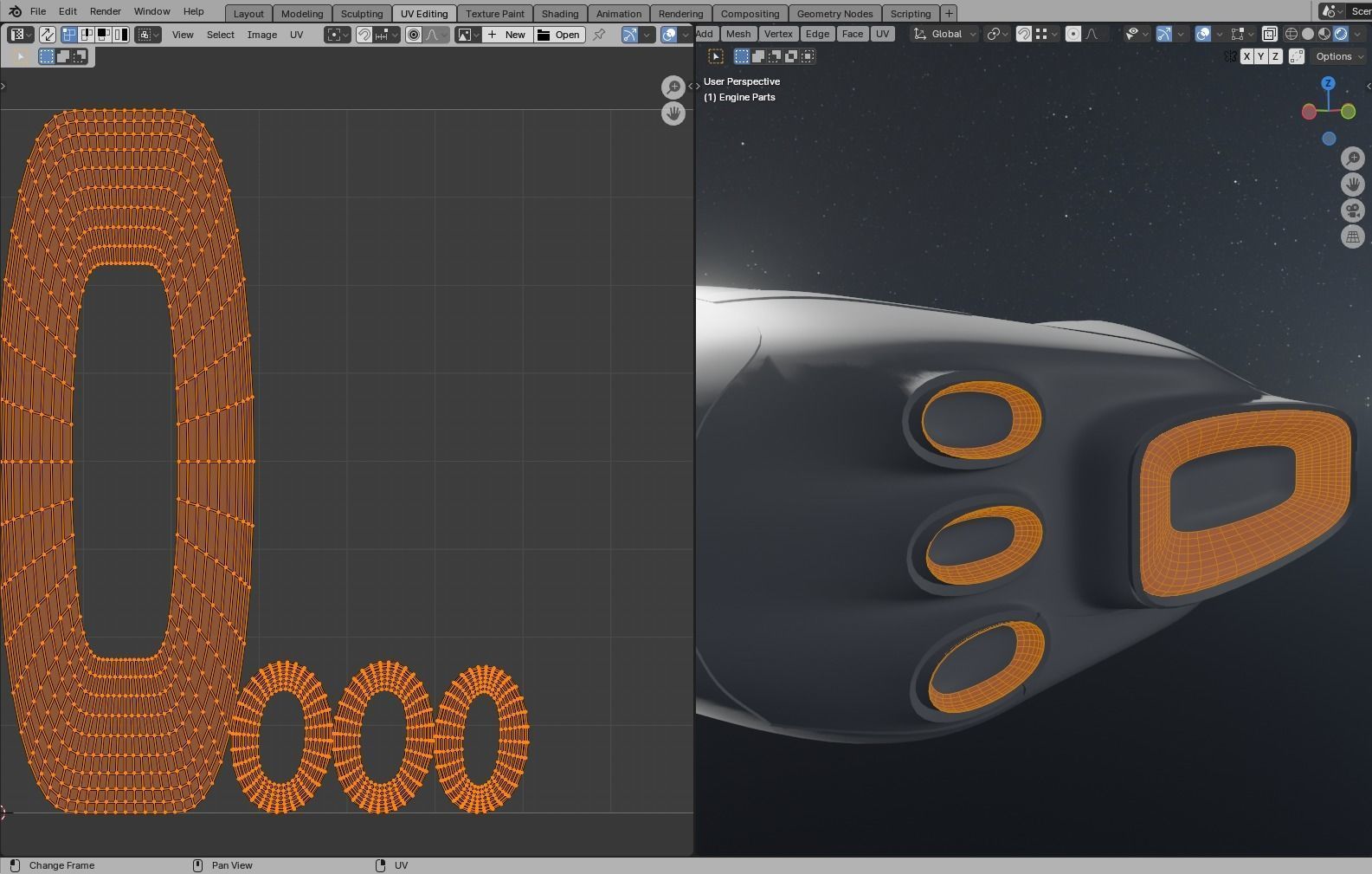 Carrier Spaceship 3D model_34