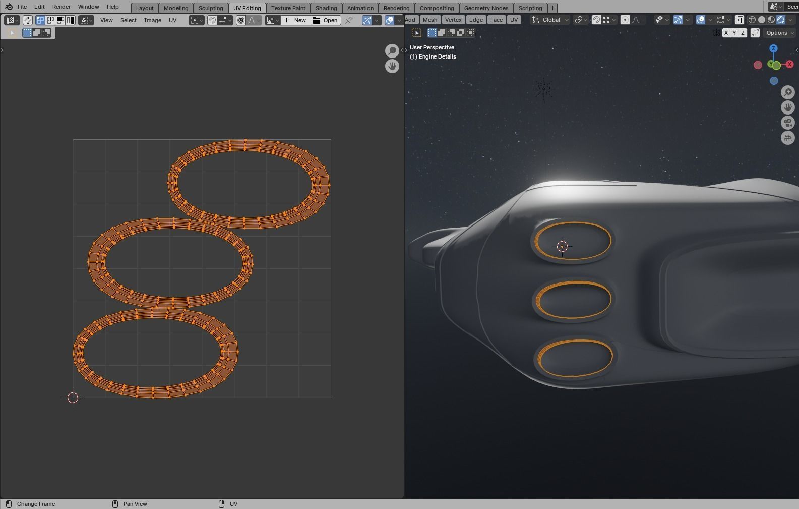 Carrier Spaceship 3D model_32