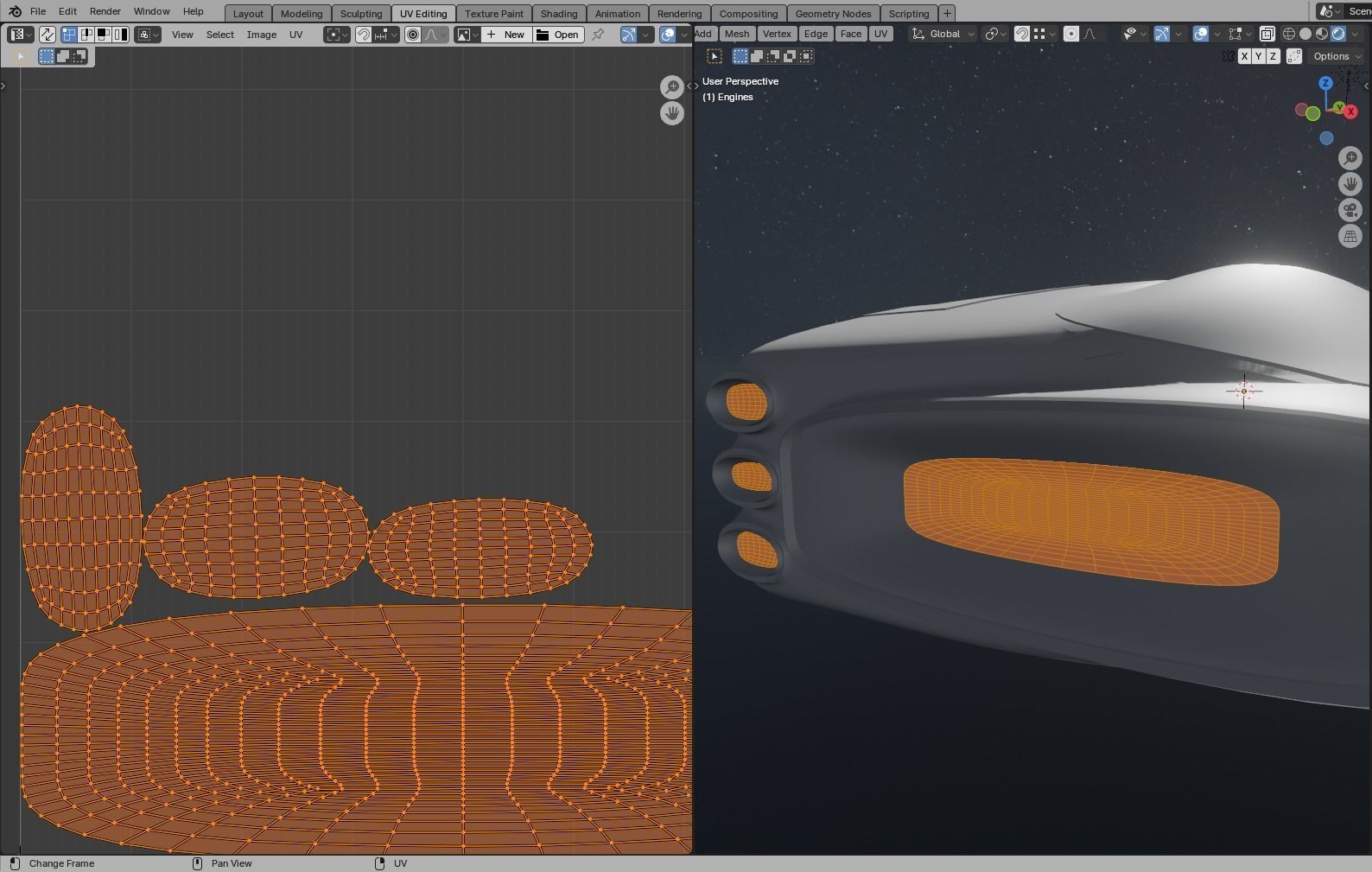 Carrier Spaceship 3D model_36