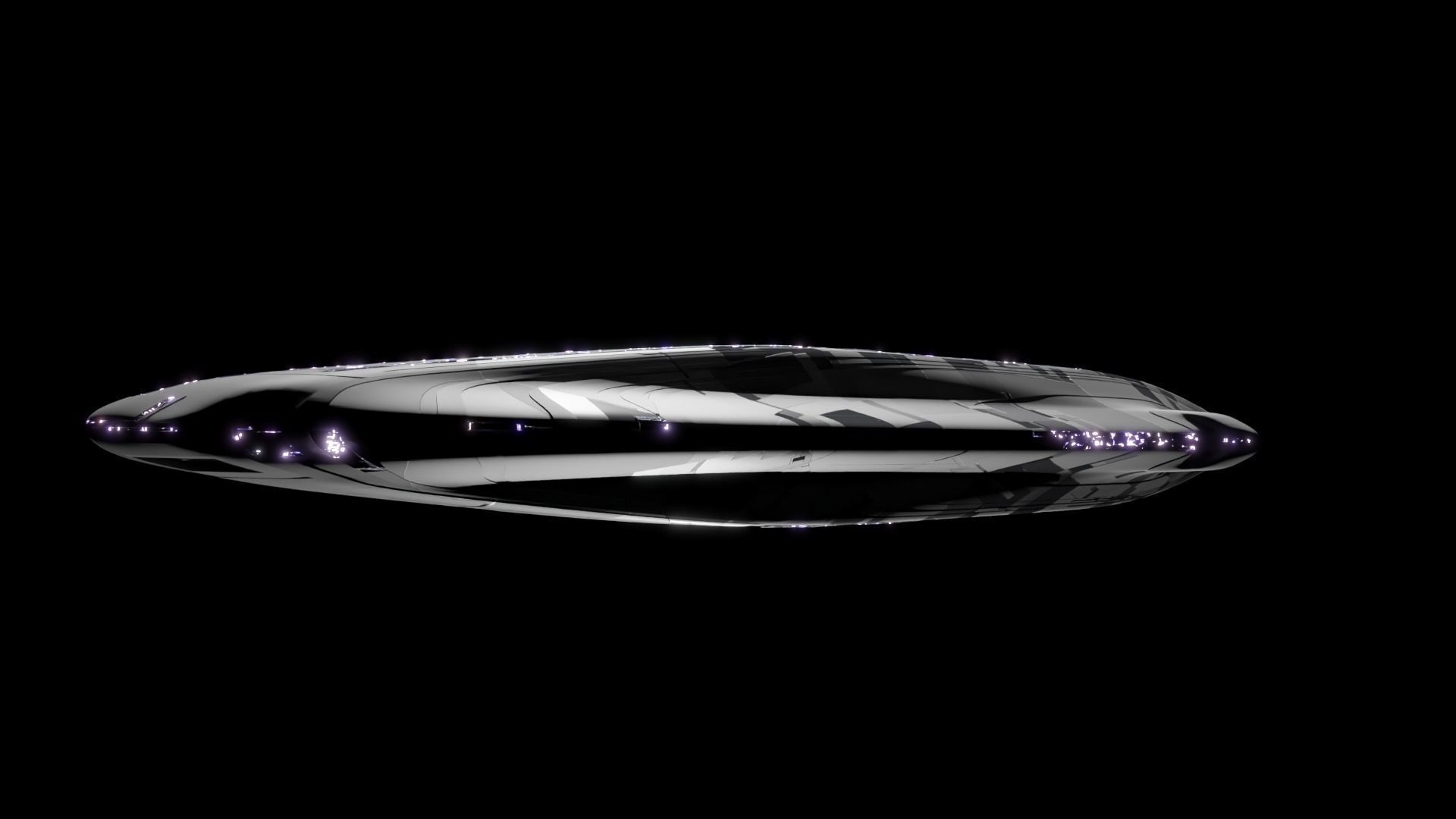 Carrier Spaceship 3D model_8