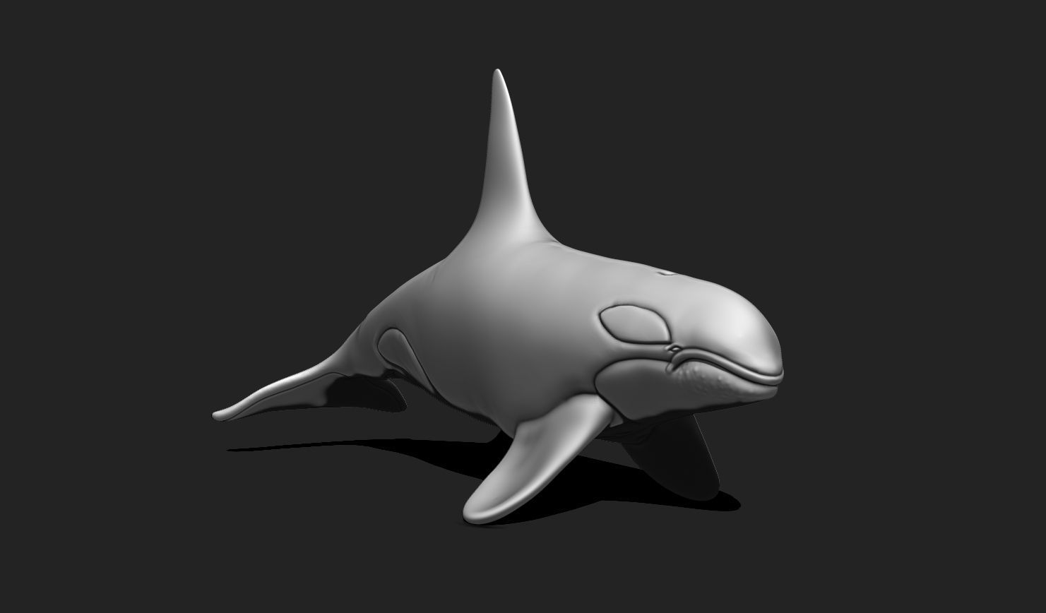 Whale Orca - Sea Life - 3D STL File for 3D Printing 3D print model_5