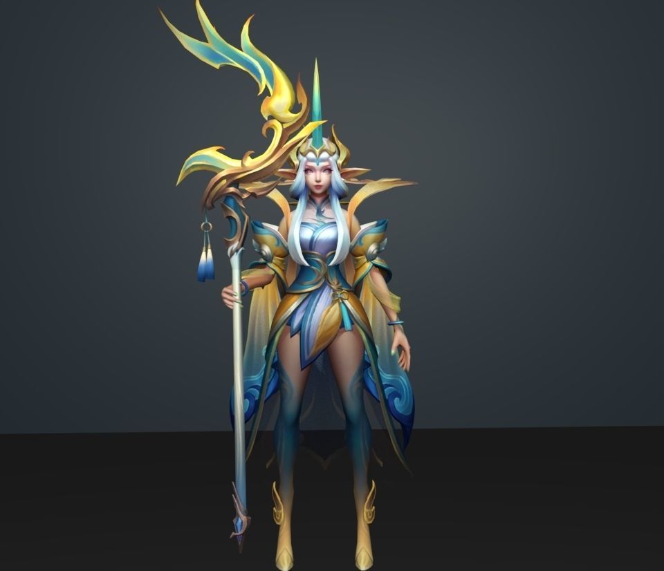 soraka 3D model_1