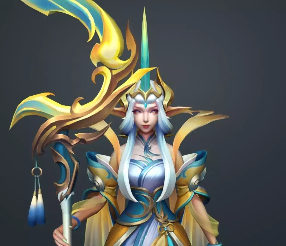 soraka 3D model_0