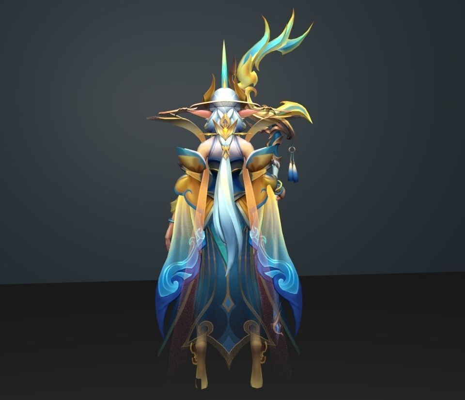 soraka 3D model_4