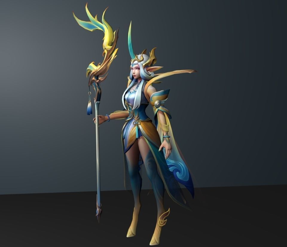 soraka 3D model_3