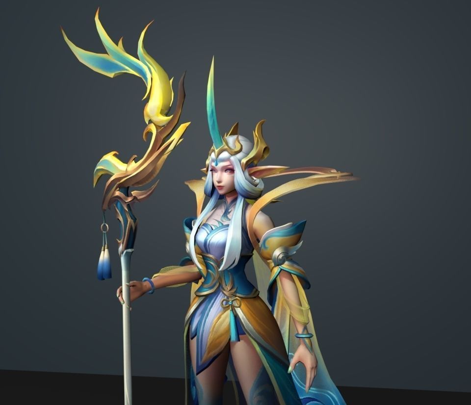 soraka 3D model_2