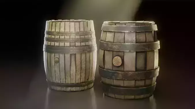 Wooden  barrel