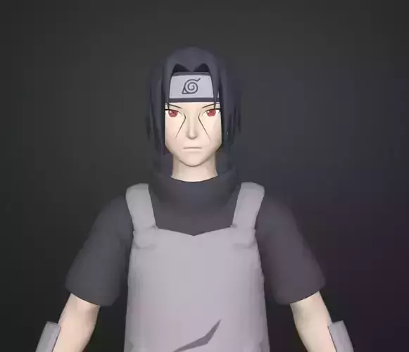 anbu itachi 3D model