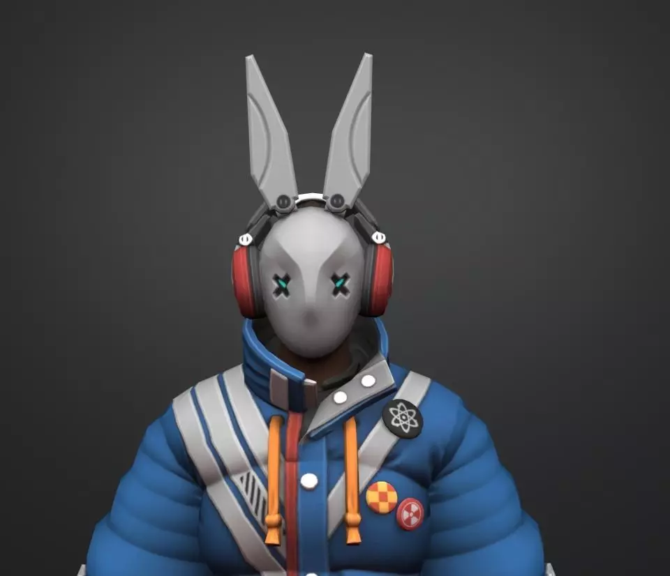 jet default 3D model_0