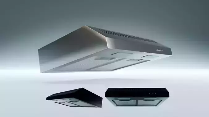 Built-in Cooker Hood 3D model
