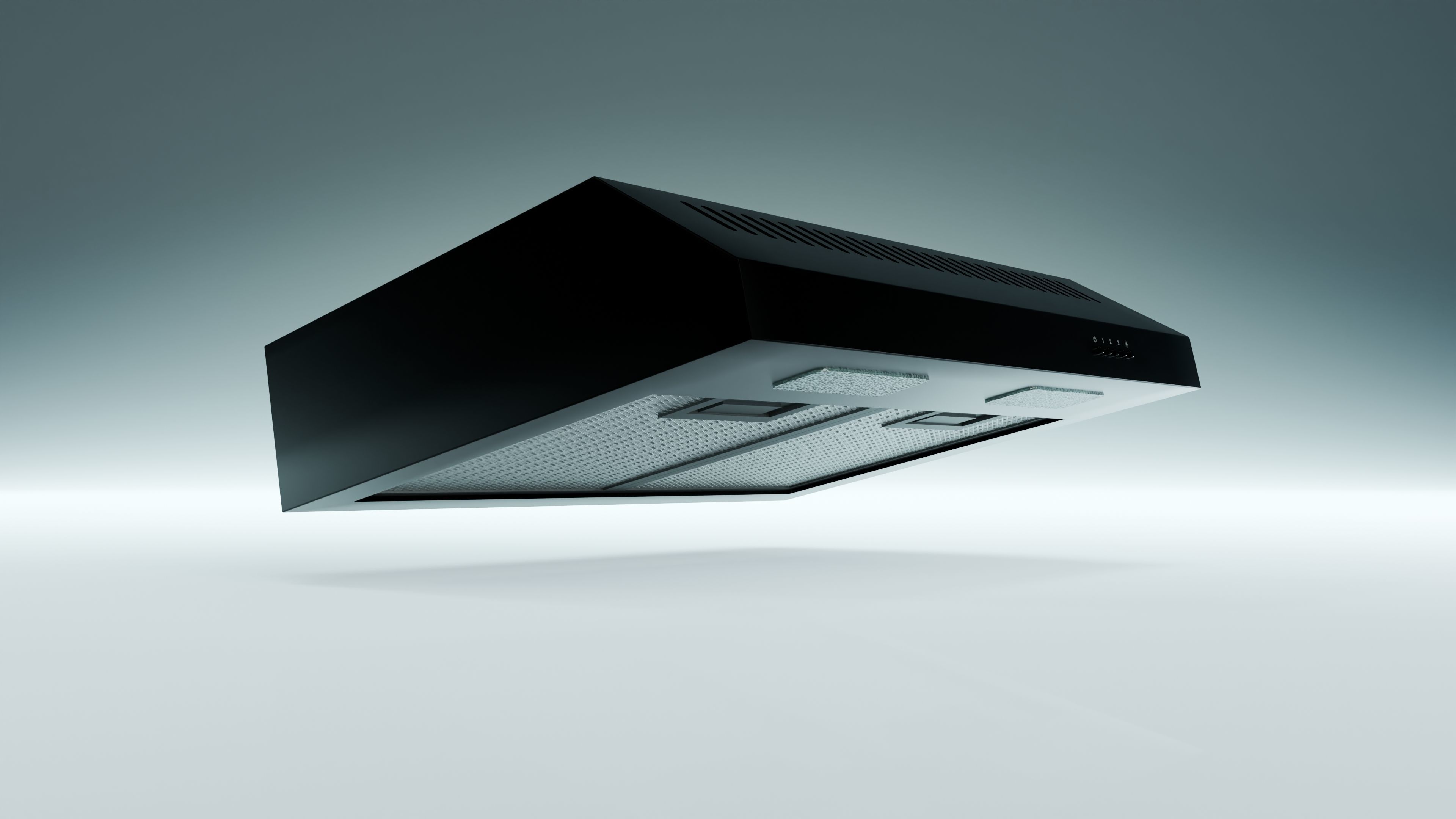 Built-in Cooker Hood 3D model_2