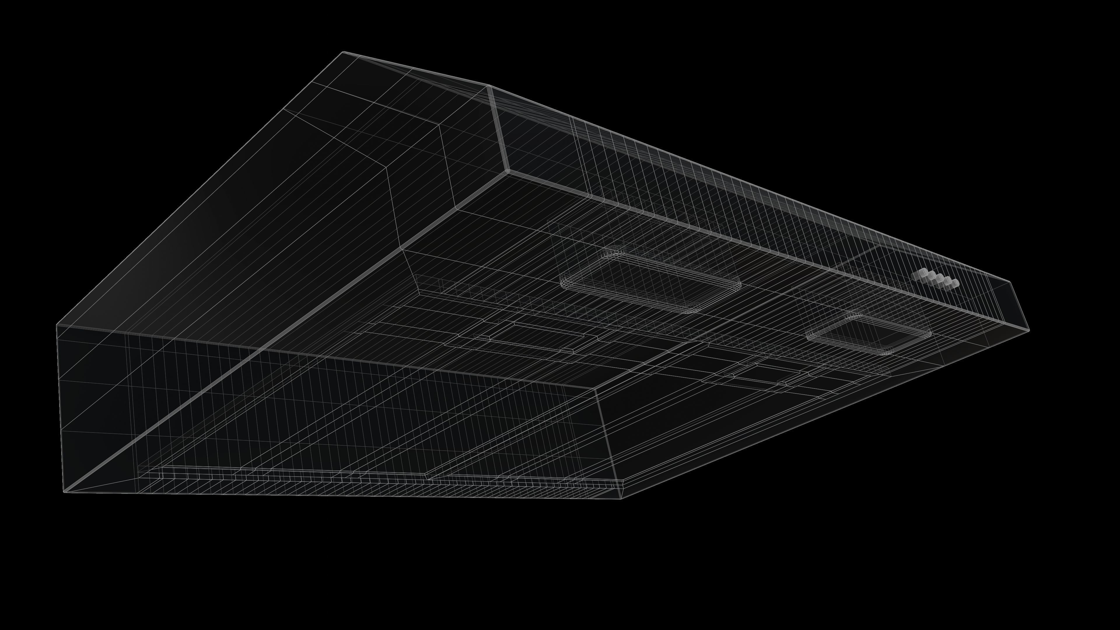 Built-in Cooker Hood 3D model_12