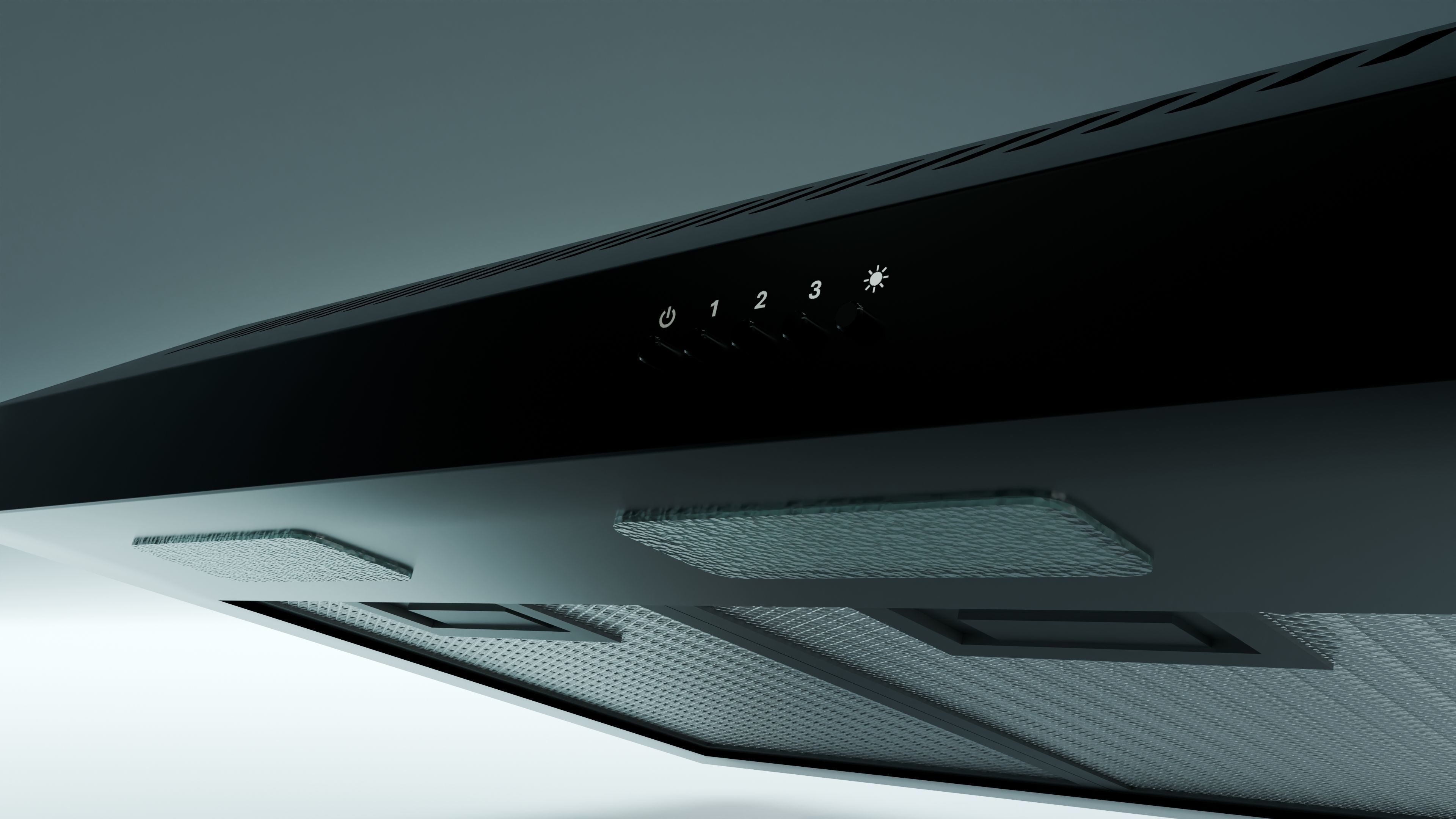 Built-in Cooker Hood 3D model_8