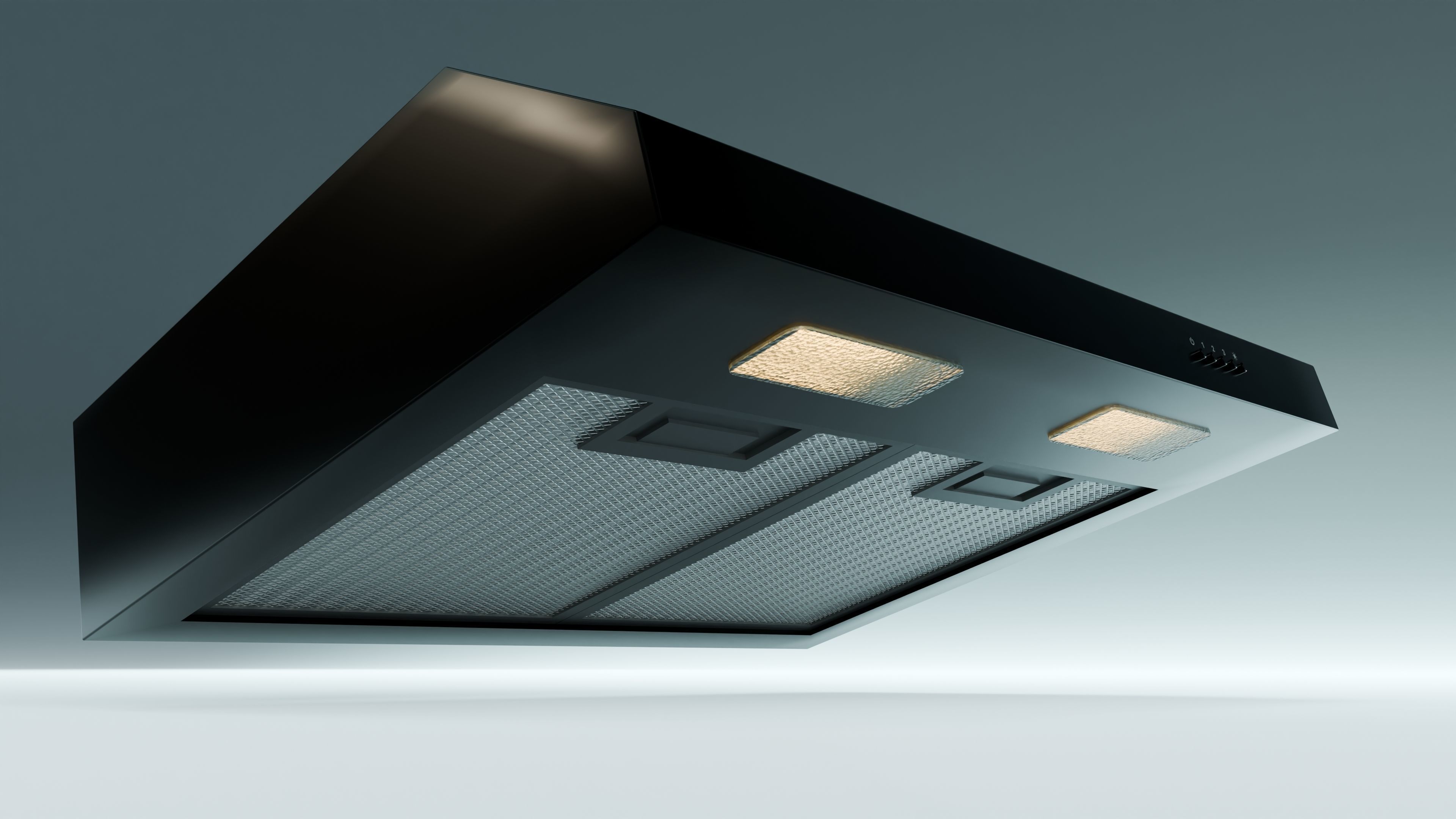 Built-in Cooker Hood 3D model_9