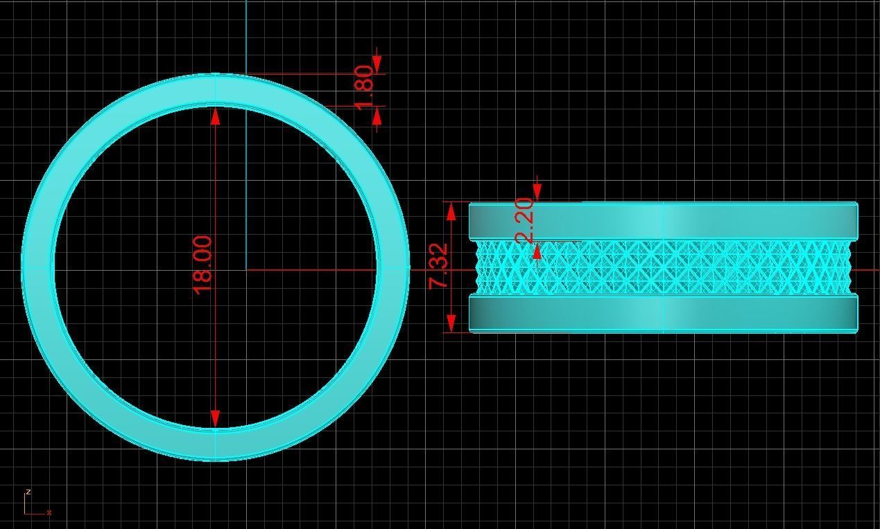 Ring G30 Free 3D print model_5