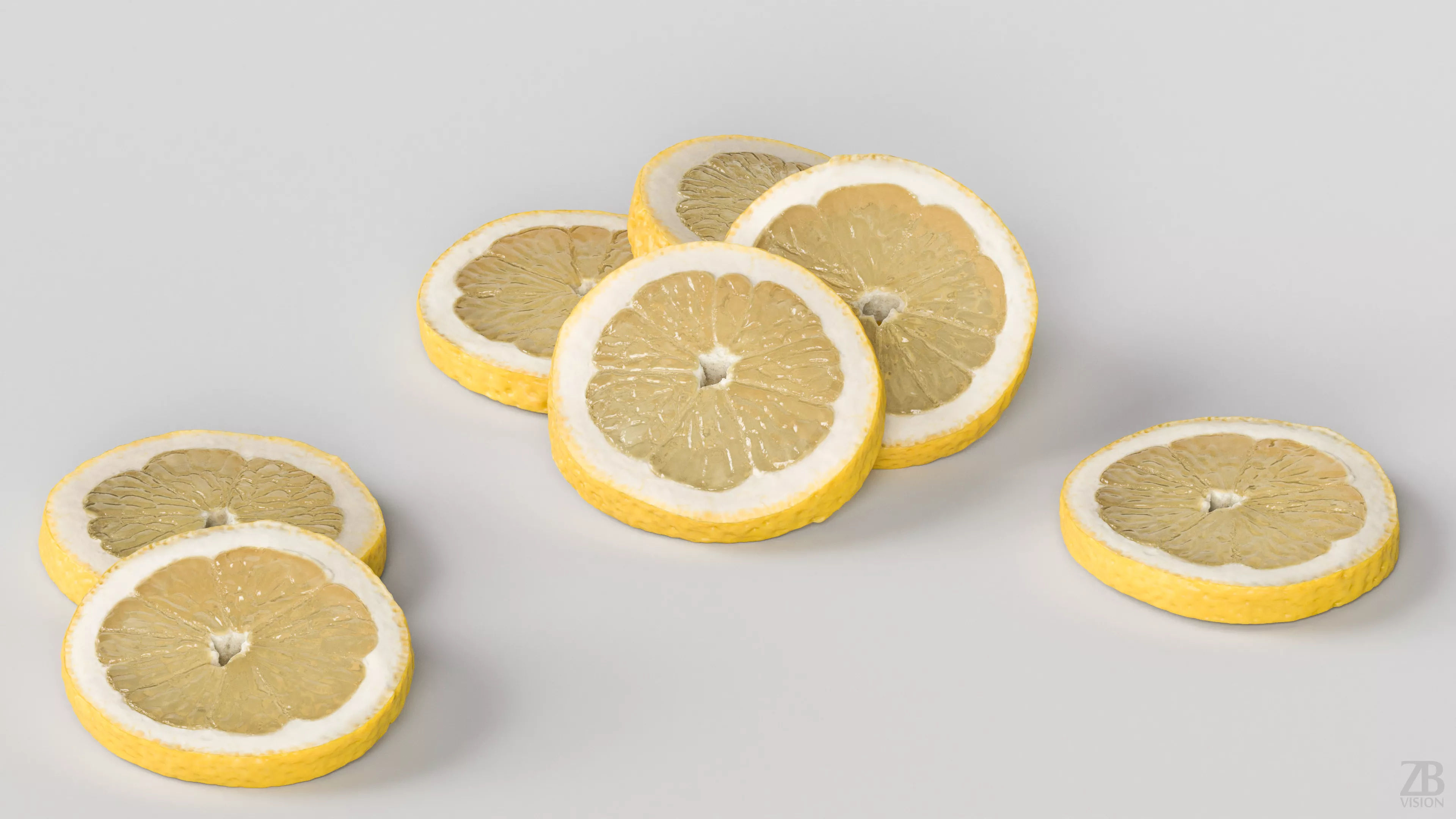 Lemon 3D model_2