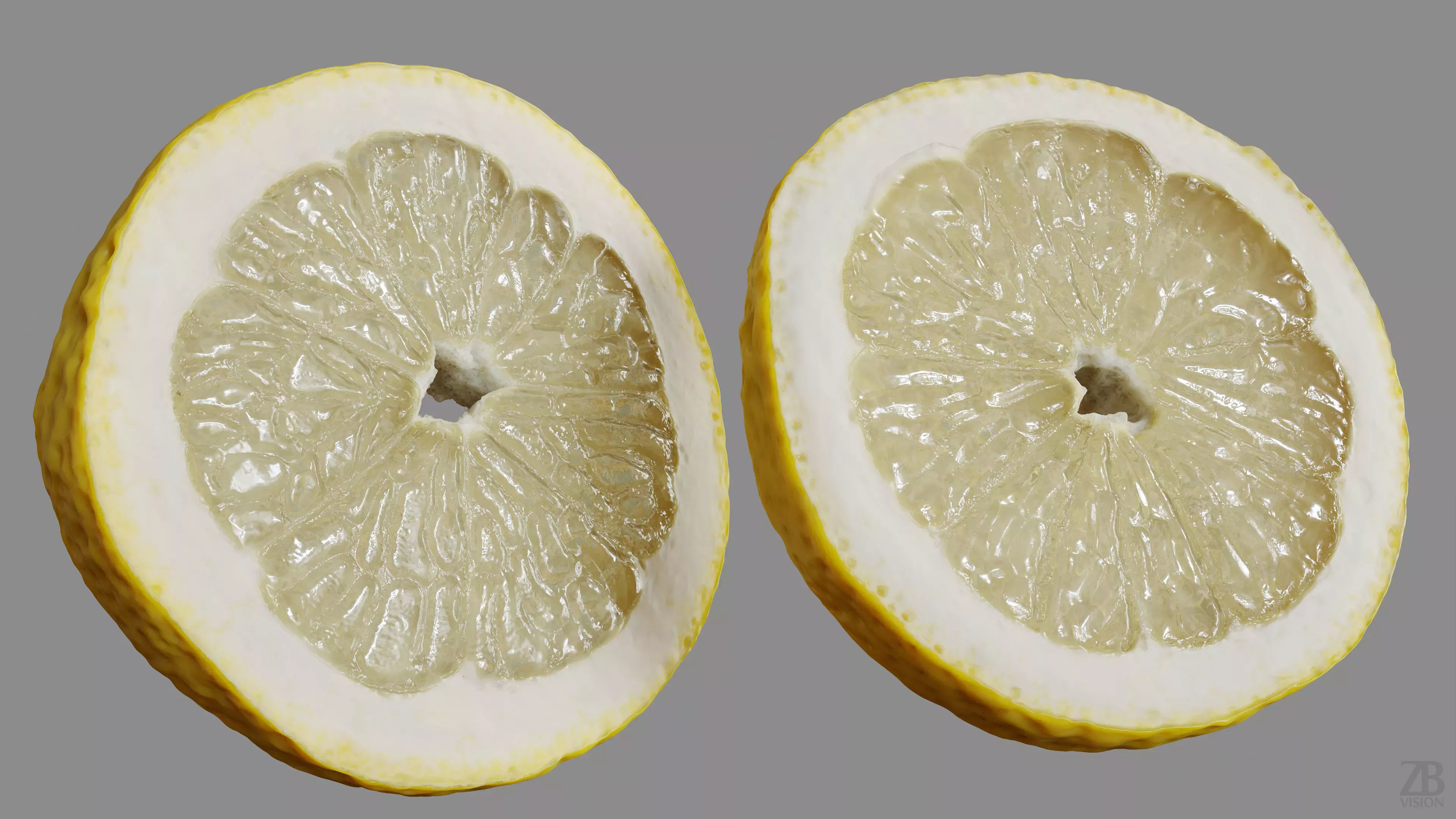 Lemon 3D model_9