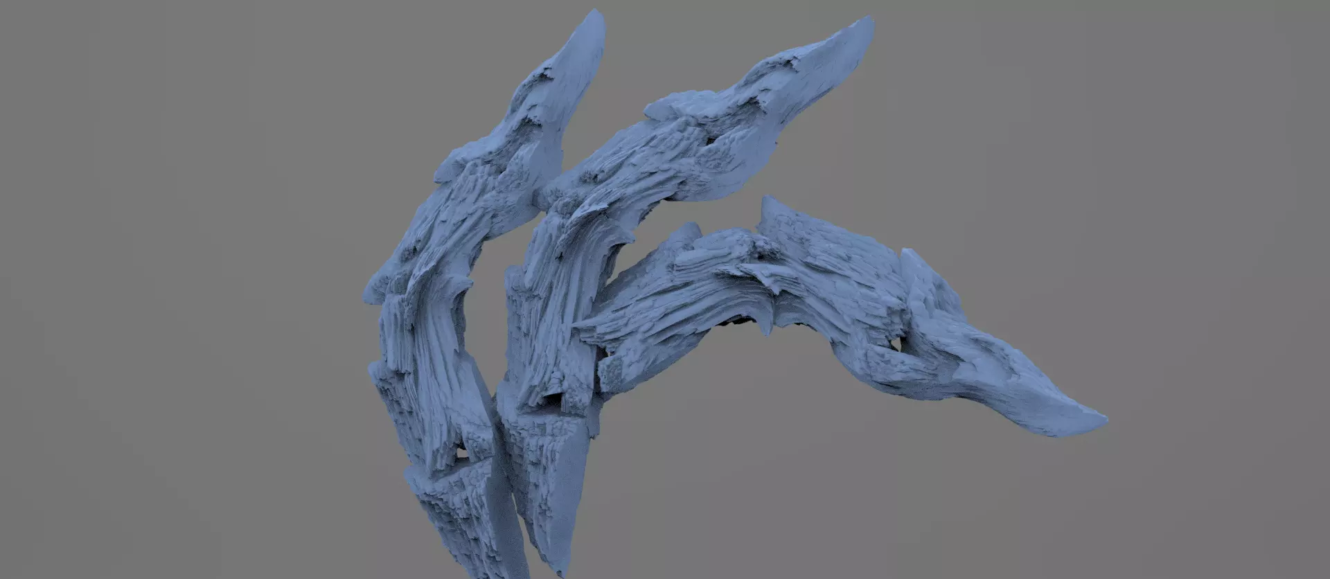 Grand Tri Clawed Mountain claws 3D model_0