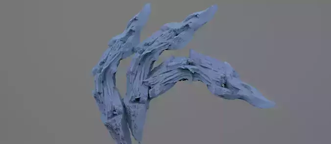 Grand Tri Clawed Mountain claws 3D model