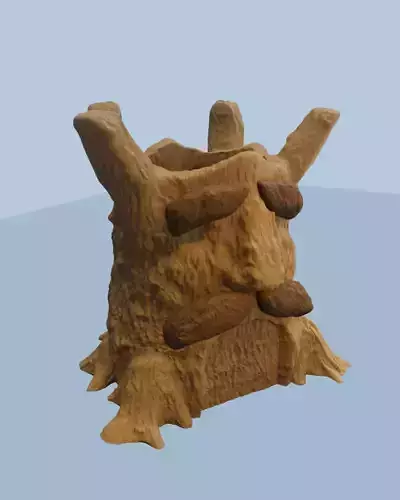 STL DEKU TREE FLOWER POT - THE LEGEND OF ZELDA