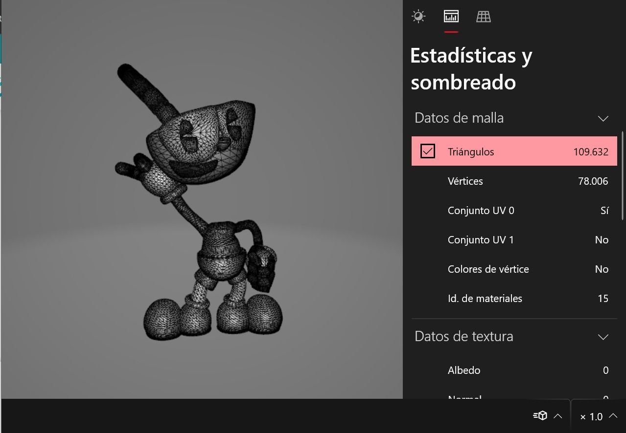 cup head 3D 3D model_2