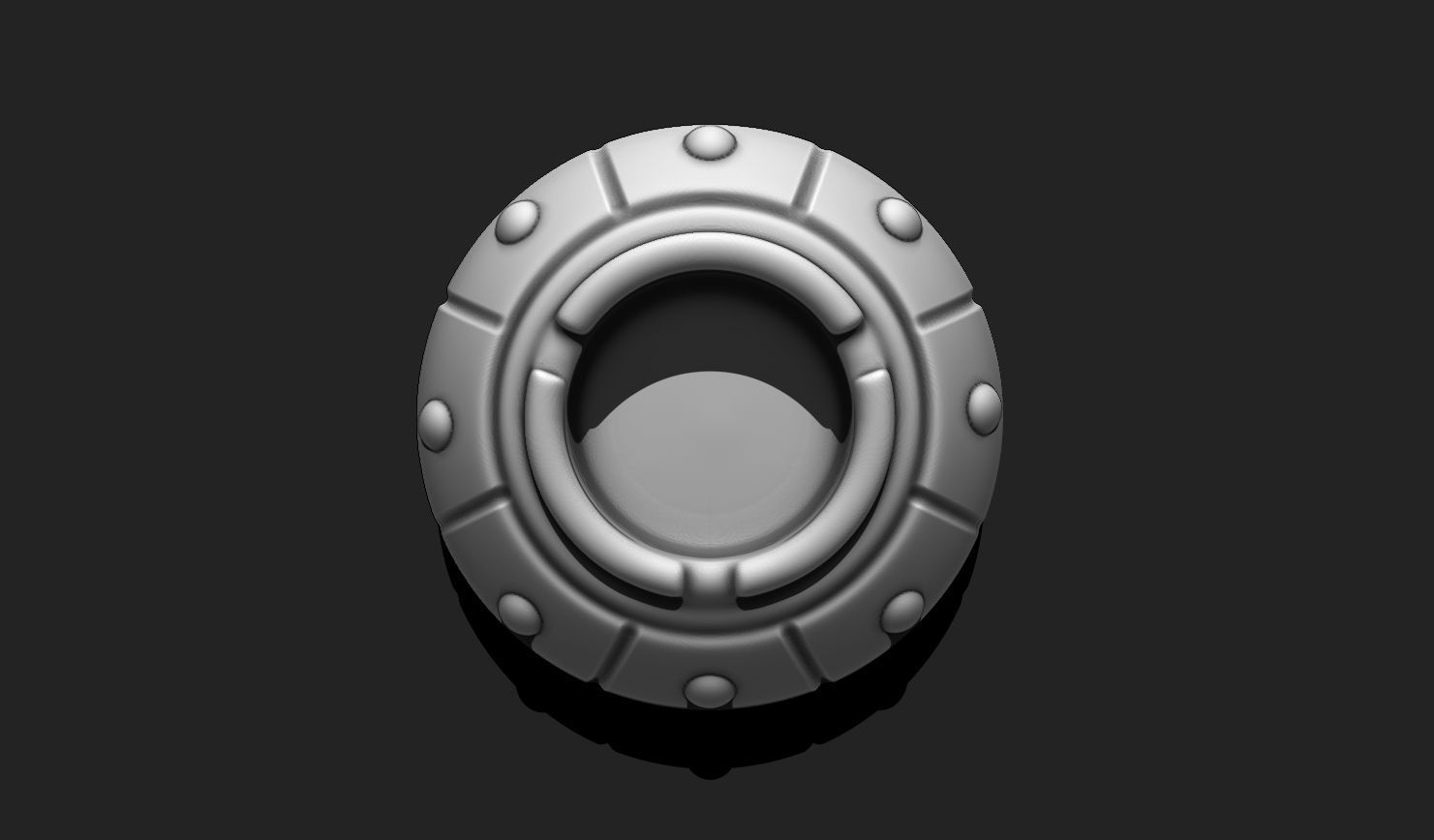 Ashtray Cigarette Holder Alien Ship - STL File for 3D Printing 3D print model_4