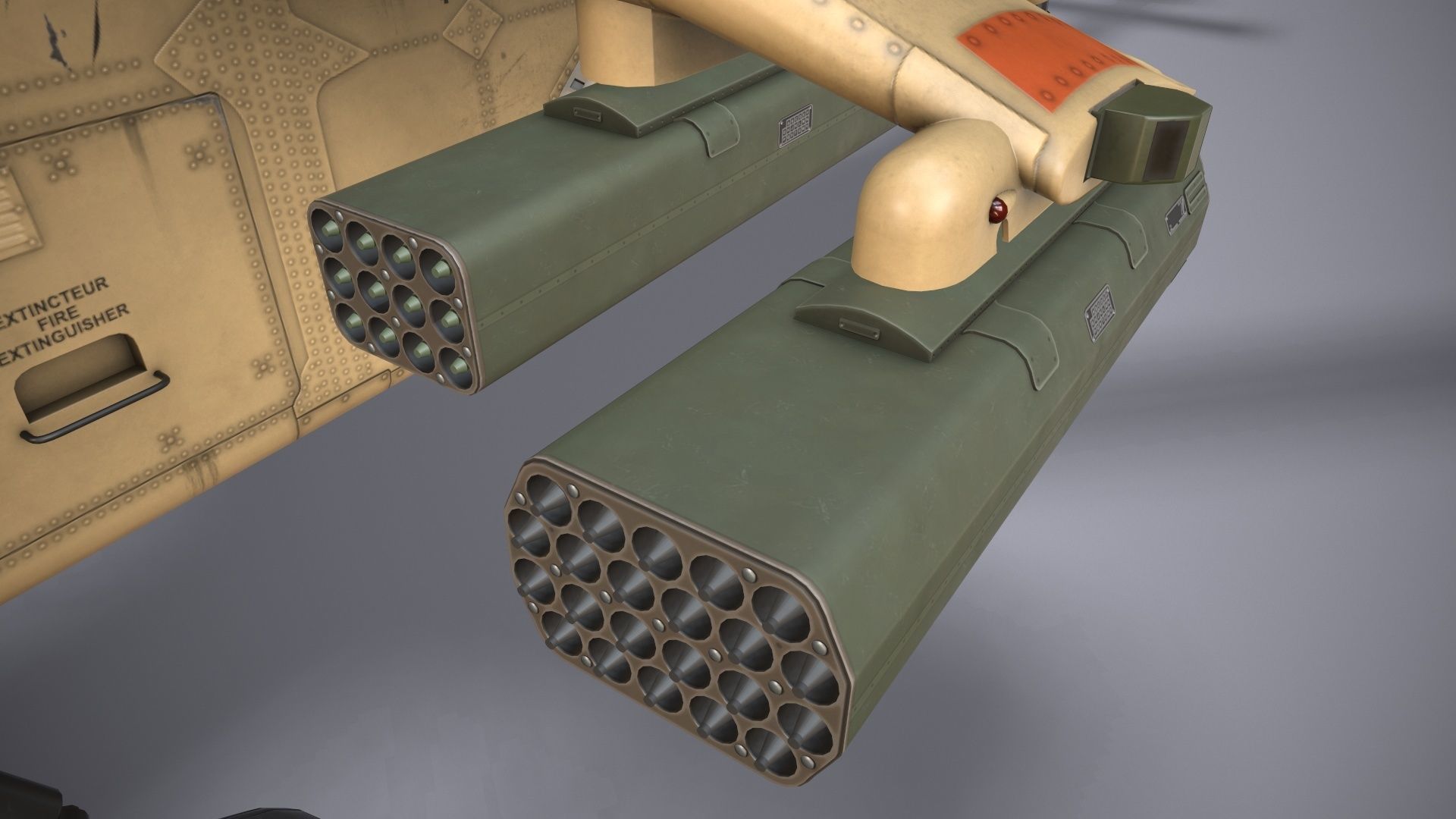 EC-665 Tiger HAD Block 2 France Static Low-poly 3D model_19