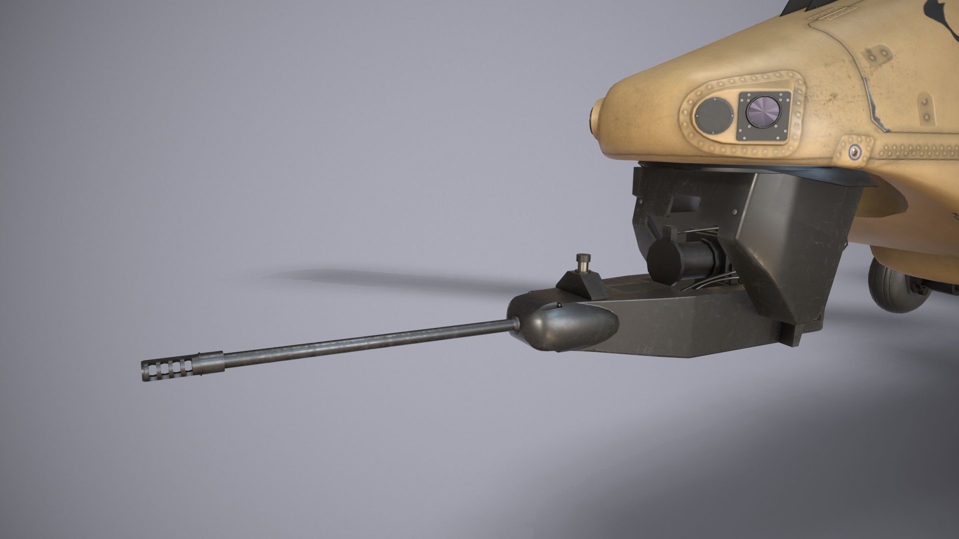 EC-665 Tiger HAD Block 2 France Static Low-poly 3D model_12