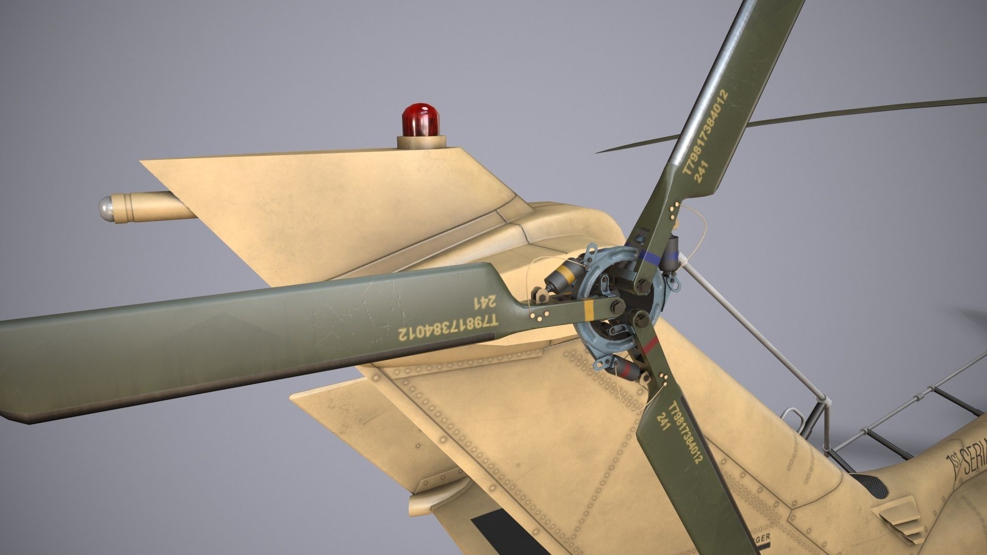 EC-665 Tiger HAD Block 2 France Static Low-poly 3D model_14