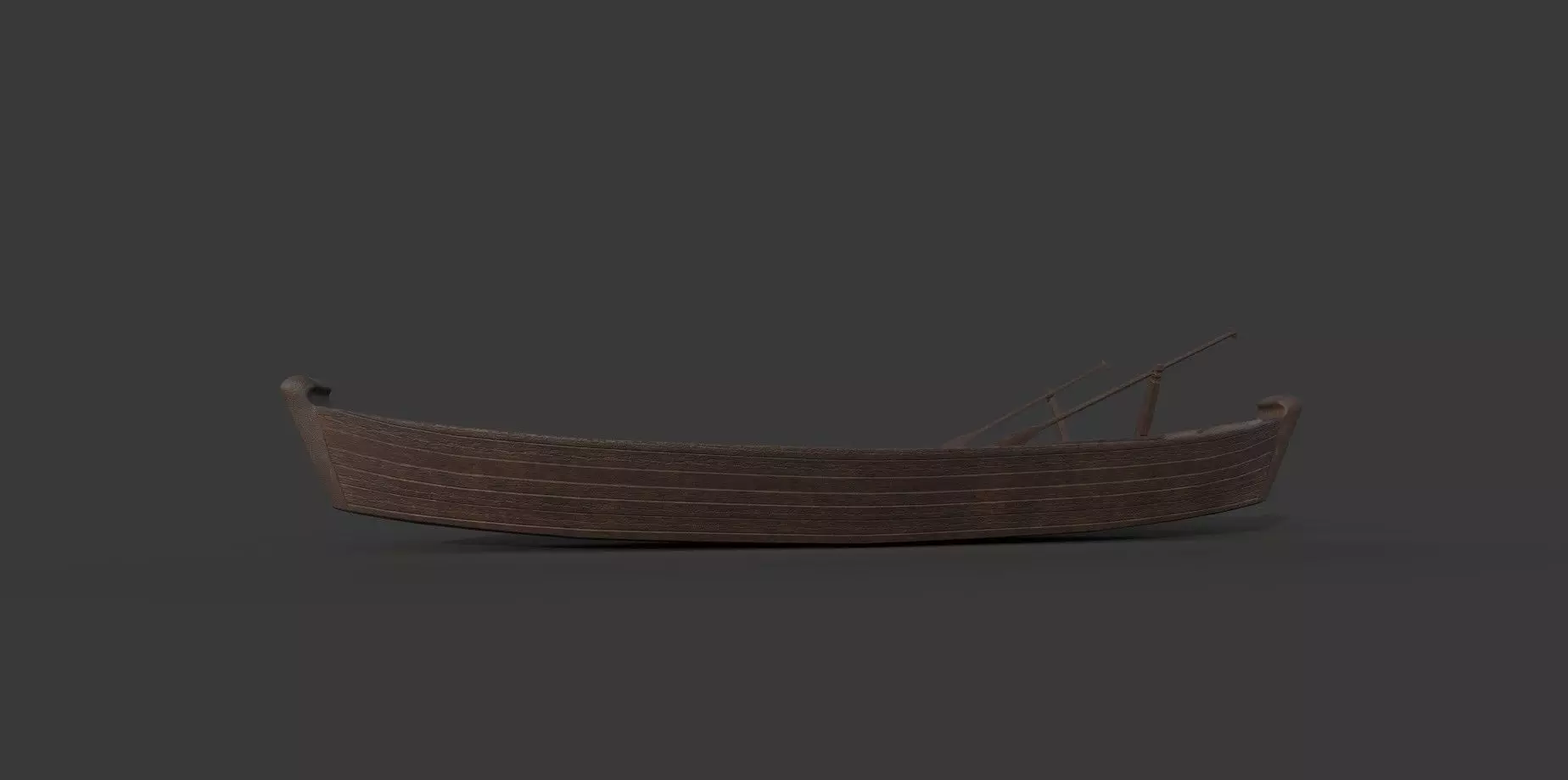 Asia Boat Free 3D model