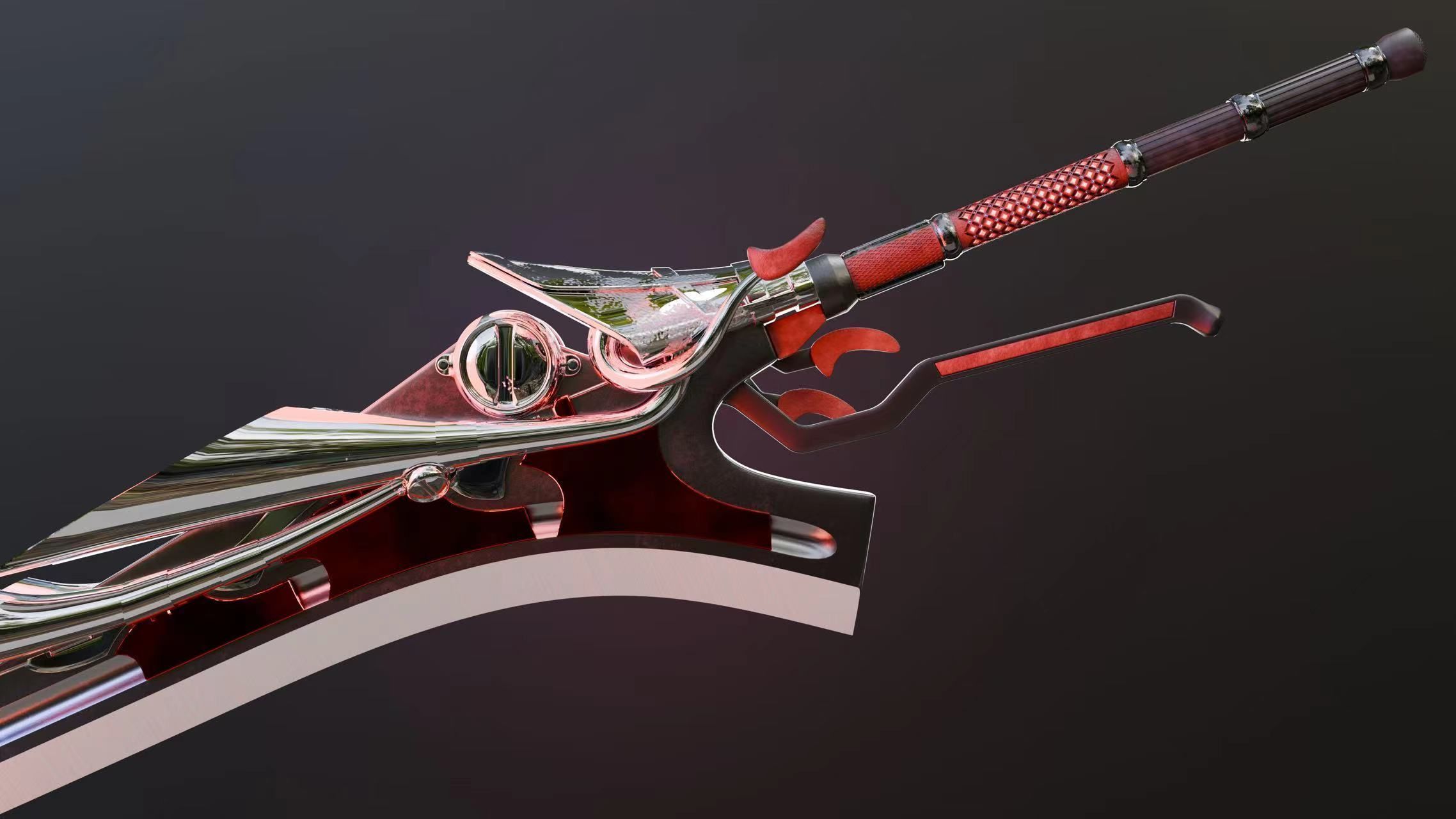 The Red Queen 3D model_1