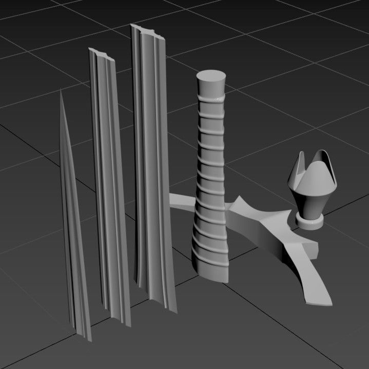 Morgul Blade 3D print model_11