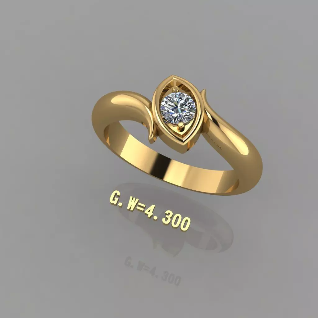 RING  FASHION 3D model_0
