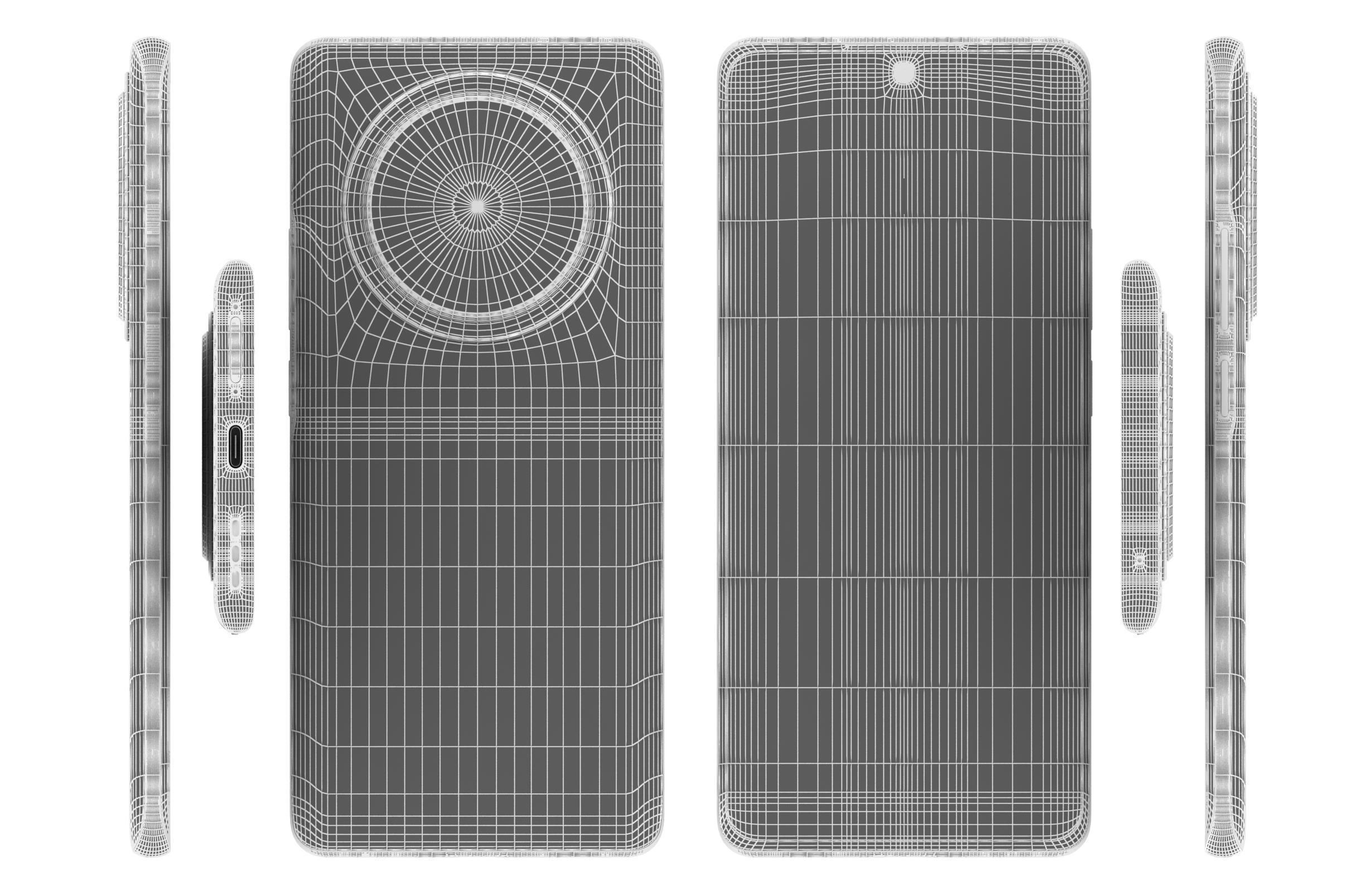 Oppo F27 Pro Plus  and Oppo K12x  3D model_22