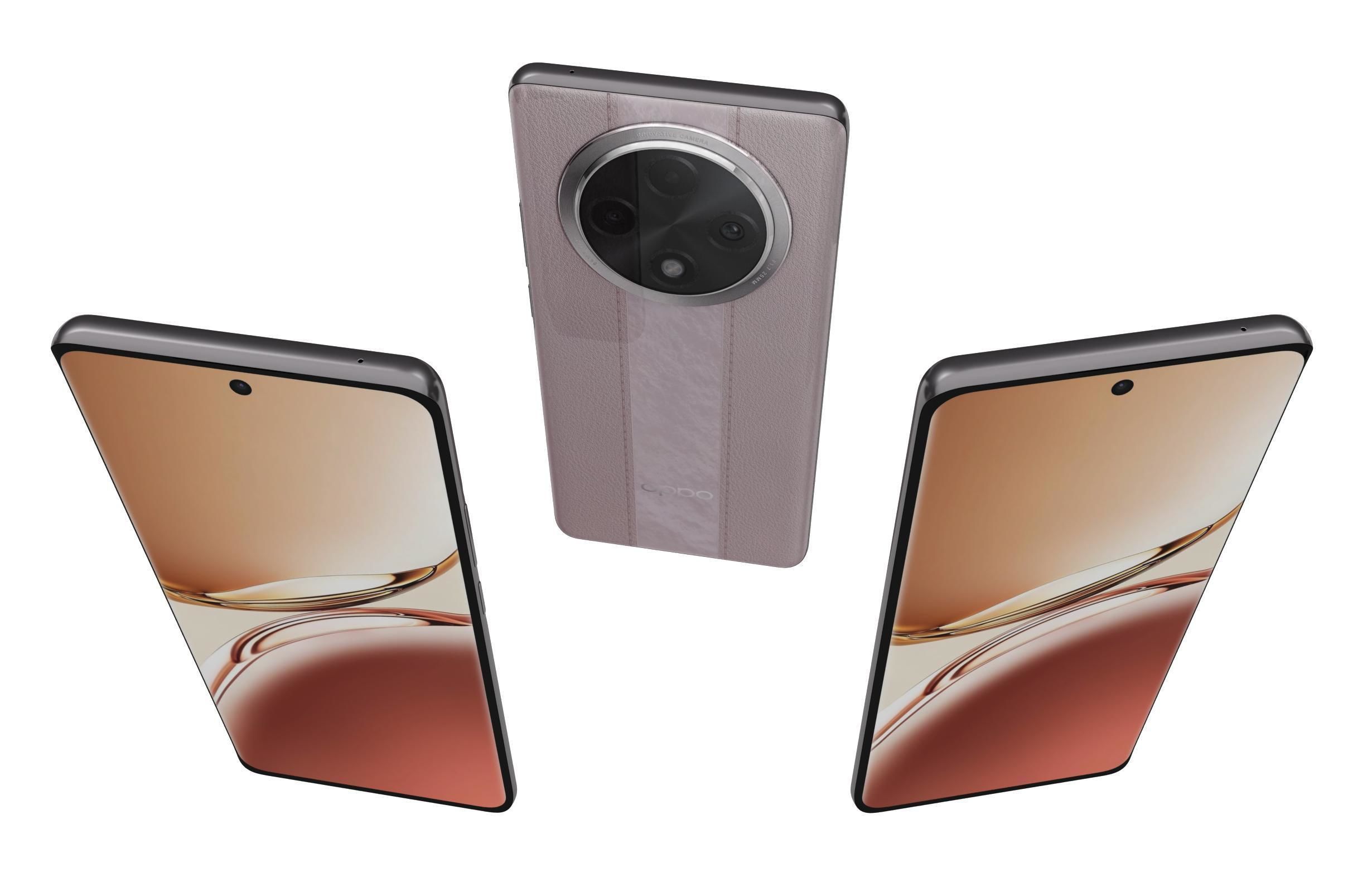 Oppo F27 Pro Plus  and Oppo K12x  3D model_2