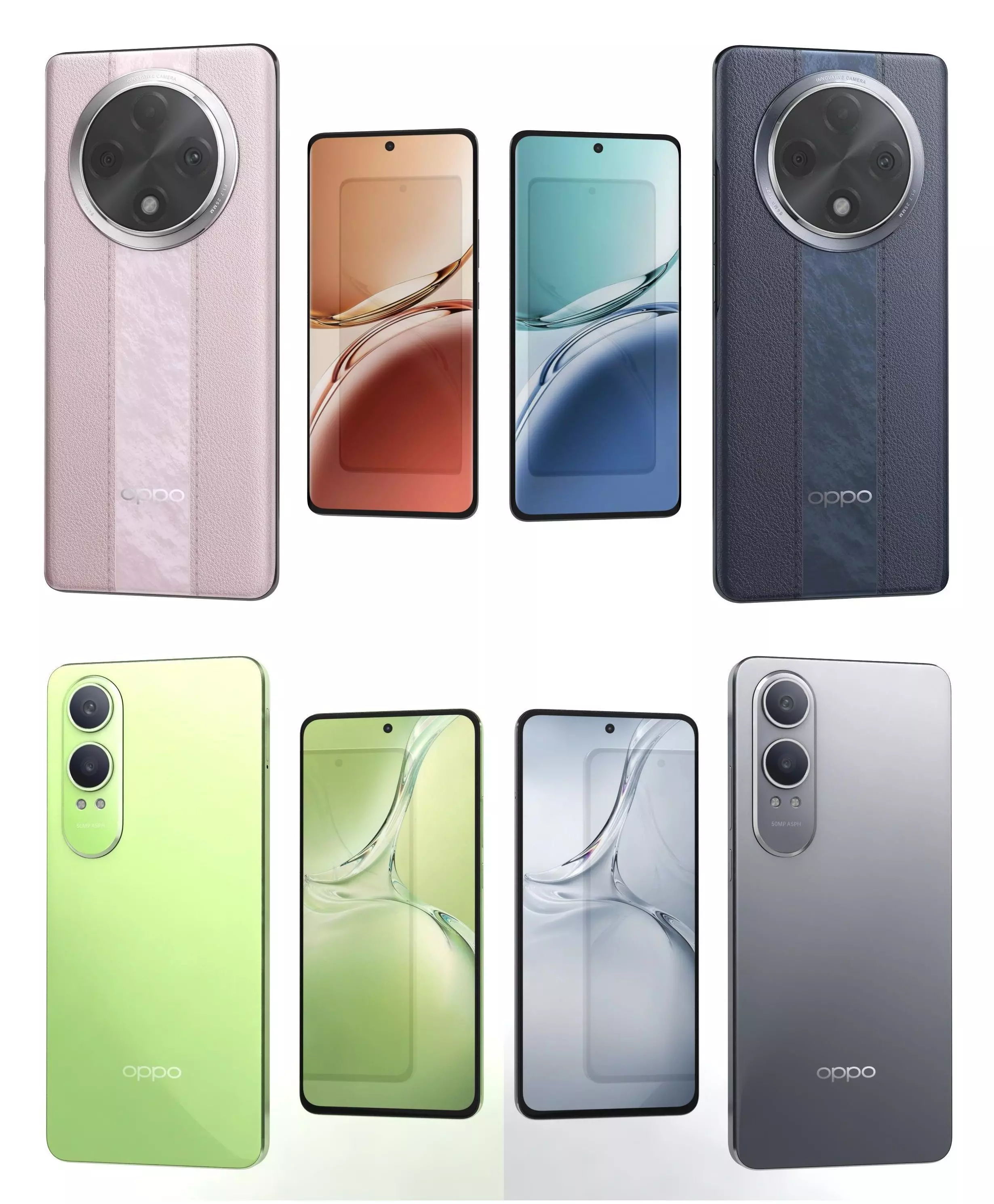 Oppo F27 Pro Plus  and Oppo K12x  3D model_0